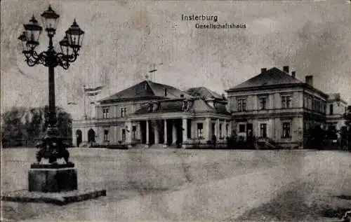 Ak Tschernjachowsk Insterburg Ostpreußen, Gesellschaftshaus