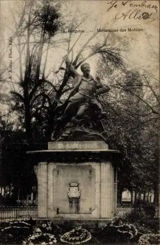 Ak Bergerac Dordogne, Monument des Mobiles