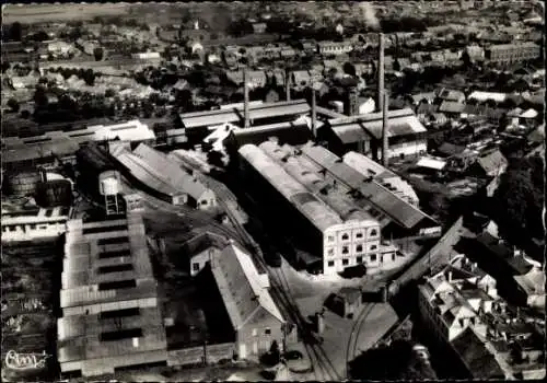 Ak Aniche Nord, Gesamtansicht, Fabrik, Luftbild