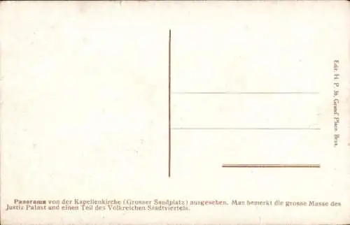 Ak Brüssel, Panorama, Justizpalast