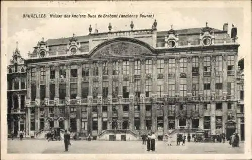 Ak Bruxelles Brüssel, Maison des Anciens Ducs de Brabant, ancienne Bourse