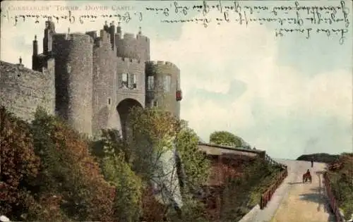 Ak Dover Kent England, Dover Castle, Constable's Tower
