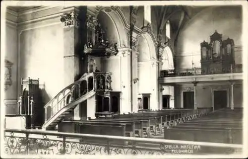 Ak Feldkirch Vorarlberg, Stella Matutina, Inneres der Kirche