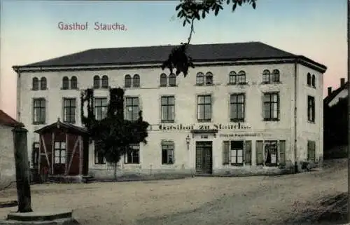 Ak Staucha Stauchitz Sachsen, Gasthof Staucha