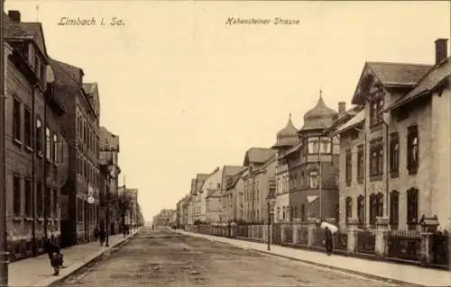 Ak Limbach in Sachsen, Hohensteiner Straße