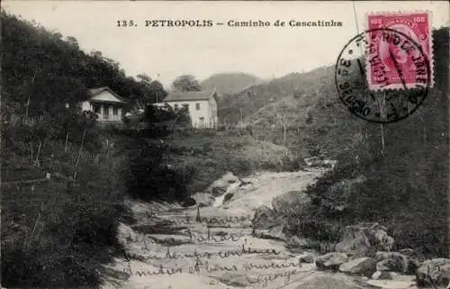 Ak Petrópolis Brasilien, Caminho de Cascatinha