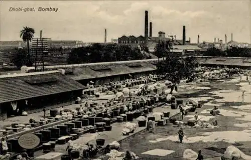 Ak Mumbai Bombay Indien, Dhobi-ghat