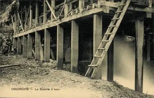 Ak Ononghe Papua Neuguinea, La Scierie a eau, Sägemühle