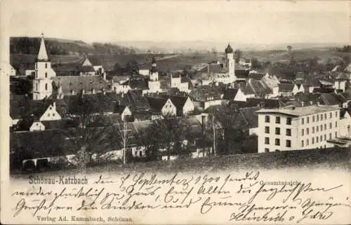 Ak Sędziszowa Röversdorf Świerzawa Schönau an der Katzbach Schlesien, Gesamtansicht