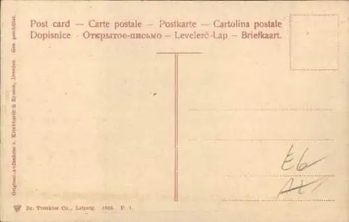 Ak König Friedrich August im Kreise seiner Kinder