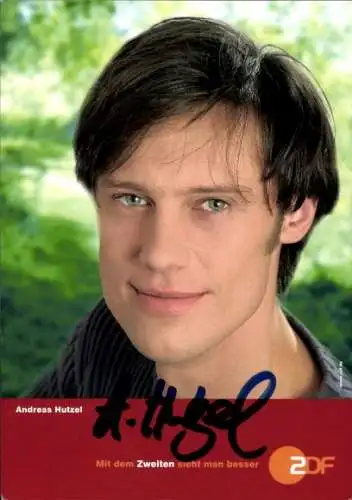Ak Schauspieler Andreas Hutzel, Portrait, Autogramm