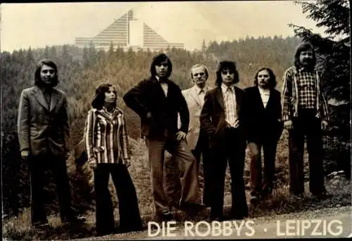 Ak Schauspieler und Sänger Die Robbys, Gruppenbild