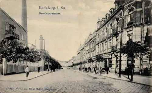 Ak Radeberg in Sachsen, Dresdenerstraße