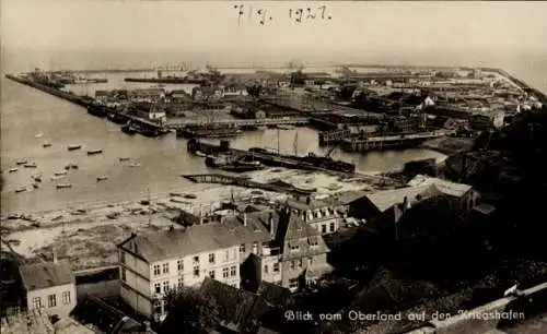 Ak Helgoland, Oberland, Kriegshafen