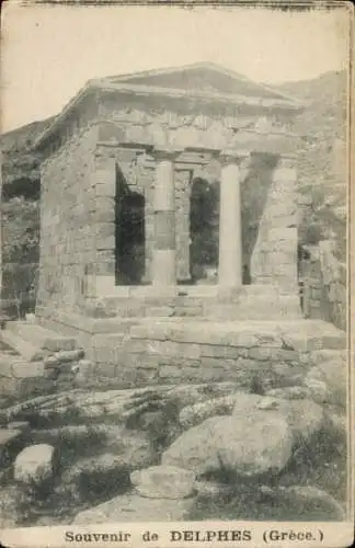 Ak Delphi Griechenland, Delphi – Der Schatz der Athener