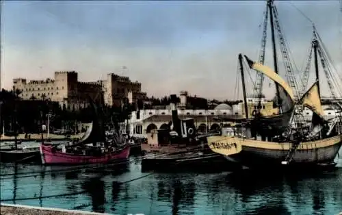 Ak Insel Rhodos Griechenland, Hafen, Boote