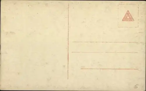 Ak Plastik von A. Müller Badende