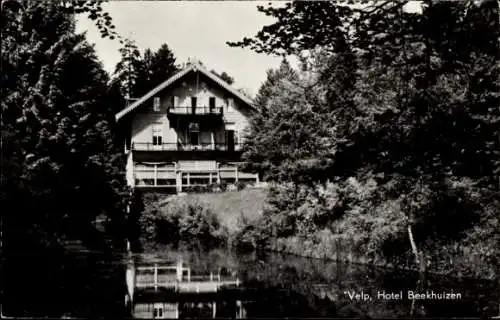 Ak Velp Gelderland Niederlande, Hotel Beekhuizen