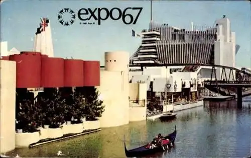 Ak Montreal Quebec Kanada, Expo 1967, Monaco-Pavillon