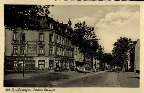 Ak Elmschenhagen Kroog Kiel, Preetzer Chaussee, Drogerie