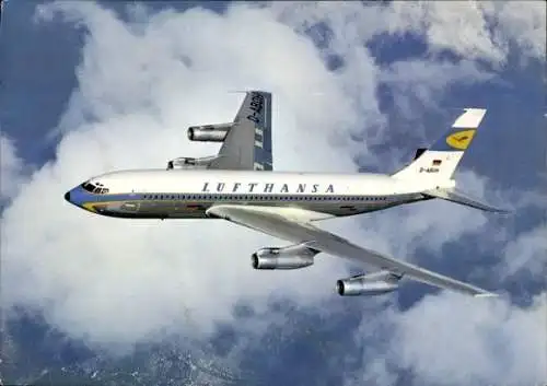 Ak Deutsches Passagierflugzeug, Lufthansa, Boeing Jet 720 B