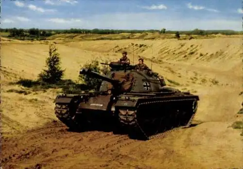 Ak Deutsche Bundeswehr, Panzer M 48 A II