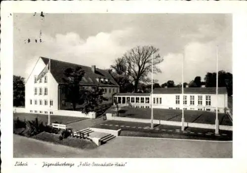 Ak Lübeck Hansestadt,  Jugendherberge Folke Berndadotte Haus