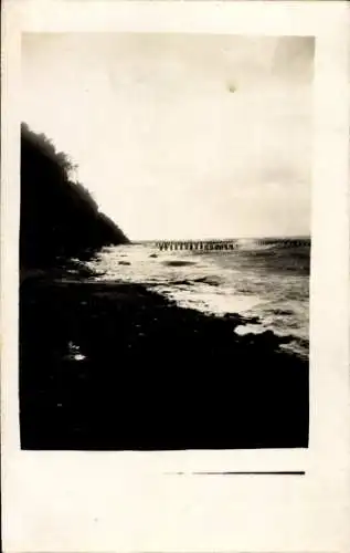 Foto Ak Ostseebad Warnemünde Rostock, Strand