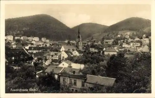 Ak Friedrichroda im Thüringer Wald, Panorama