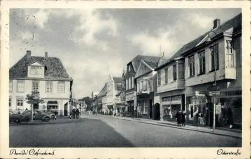 Ak Aurich in Ostfriesland, Osterstraße