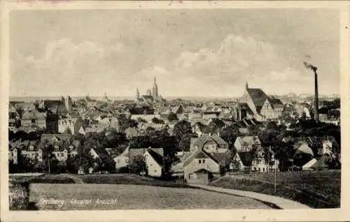 Ak Freiberg Sachsen, Gesamtansicht