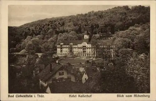 Ak Bad Liebenstein im Thüringer Wald, Hotel Kaiserhof