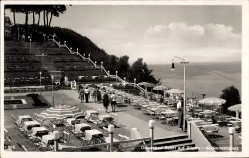 Ak Ostseebad Sellin Rügen, Kurkonzertplatz