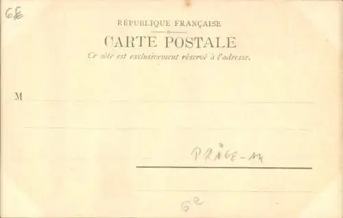 Präge Ak Paris V, Quartier Latin, Pantheon