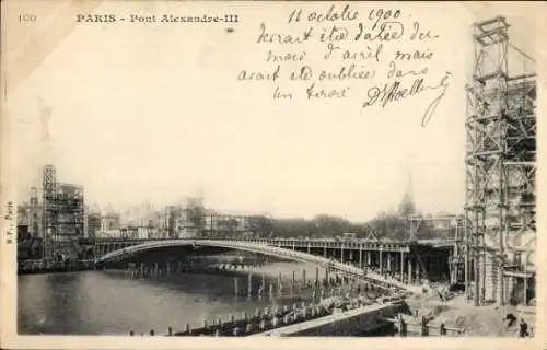 Ak Paris VIII, Pont Alexandre III