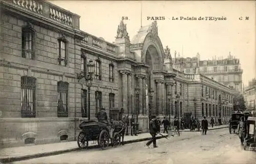 Ak Paris VIII, Élysée-Palast