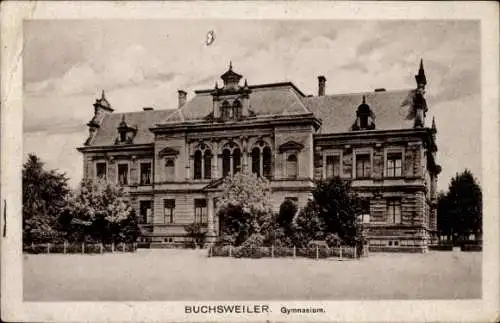 Ak Bouxwiller Buchsweiler Elsass Bas Rhin, Gymnasium