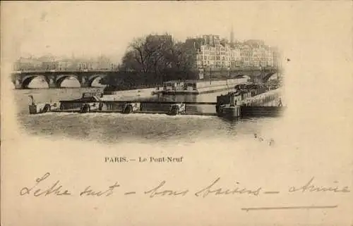 Ak Paris I, Pont Neuf