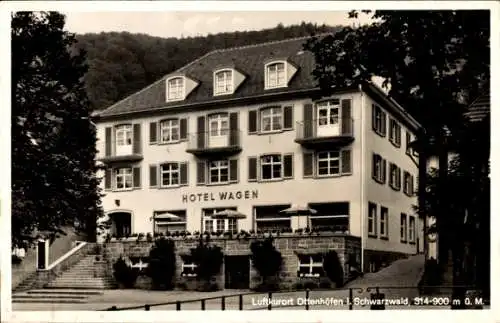 Ak Ottenhöfen im Schwarzwald, Hotel Wagen