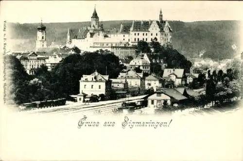 Ak Sigmaringen an der Donau Baden Württemberg, Schloss