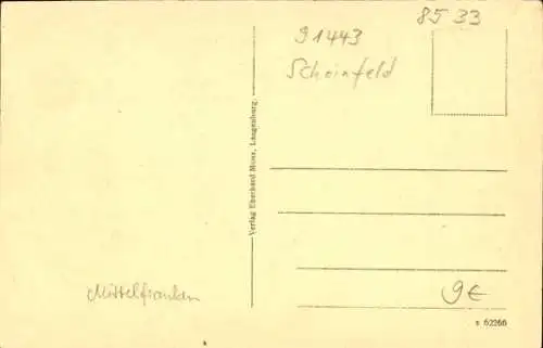 Ak Steinkirchen Braunsbach Baden Württemberg, Eingang zu Burg Thierberg