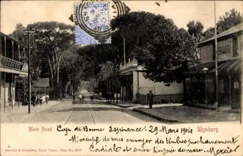 Ak Wynberg Cape Town Kapstadt Südafrika, Hauptstraße