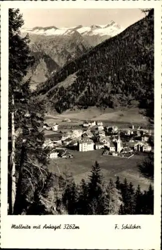 Ak Mallnitz in Kärnten, Panorama, Ankogel