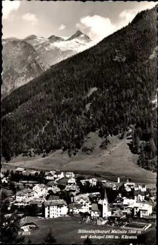 Ak Mallnitz in Kärnten, Gesamtansicht, Ankogel