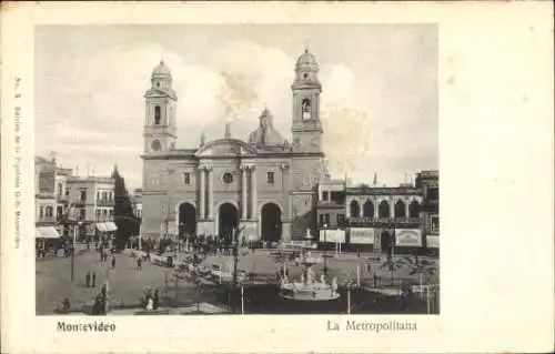 AK Montevideo, Uruguay, La Metropolitana
