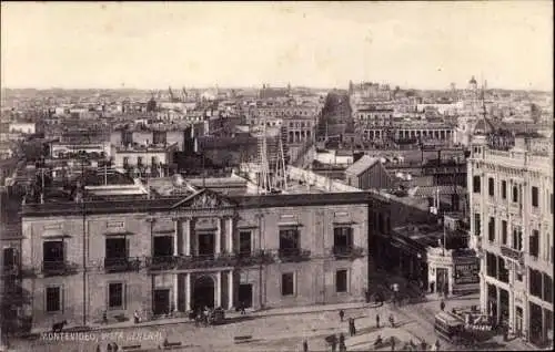 Ak Montevideo Uruguay, Gesamtansicht