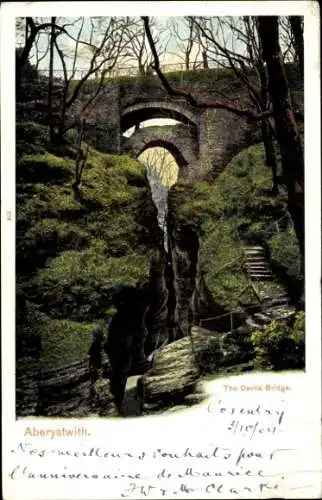 Ak Aberystwyth Wales, Devils Bridge