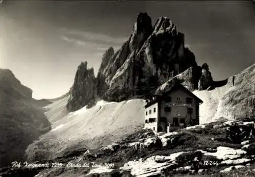 Ak Sesto Sexten Trentino Südtirol, Zsigmondy-Hütte