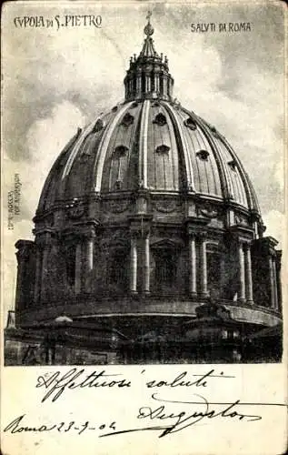 Ak Roma Rom Lazio, Petersdom, Basilika