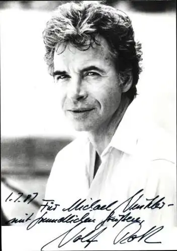 Ak Schauspieler Wolf Roth, Portrait, Autogramm